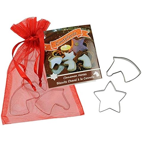 Blue Bug Gifts Cinnamon Horse Cookie Cutter, Set of 3 Cover