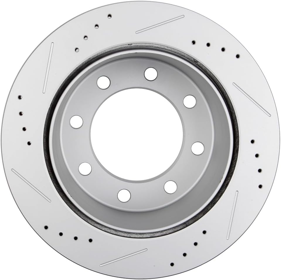 ECCPP 31314 31447 Front Vented & Rear Solid Disc Brake Rotors Fit For Lexus IS250 2006-2015