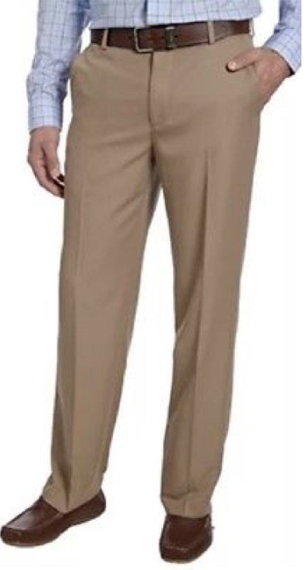 IZOD Mens Performance Stretch Straight Dress Pant