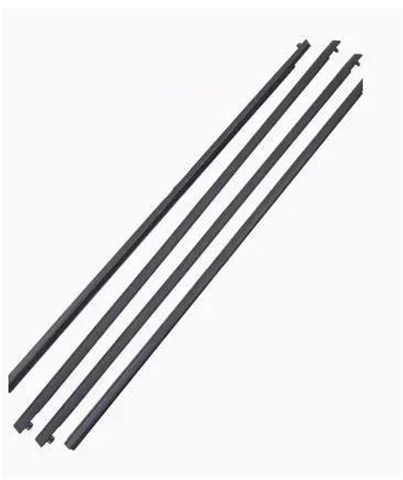 Qibbei One Color 4 Pcs Outside Windows Glass Rubber For Mazda 3 2004 2005 2006 2007 Sedan Protector Weatherstrip Seal Bs1a-50-660