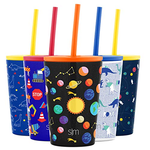Simple Modern Kids Cup 12oz Classic Tumbler with Lid and Silicone Straw