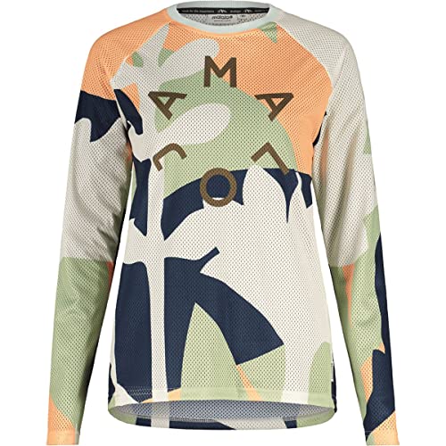 Maloja Damen Himbeerem Wander-Shirt - Funktionsshirt Aus Recyceltem Polyester & Hanf Für Outdoor