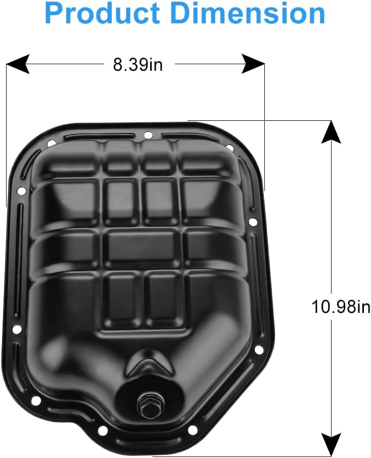 Engine Oil Pan Compatible with Nissan Altima 2007-2016 Murano 2009-2016 Pathfinder 2013-2016 Quest 2011-2014 JX35 QX60 3.5L Replacement for 264-465