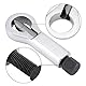 Tangxi 9-27 MM 5/16 - 7/8 gleitende Zahnmutter Manuelles Entfernen der Bremse Metallmutter-Bremse Manuelle Druckwerkzeuge Nuss-Splitter-Cracker-Entferner (10 x 3 cm / 3,94 x 1,18 Zoll)