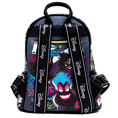 Wondapop Disney Villains 11" Vegan Leather Fashion Mini Backpack2