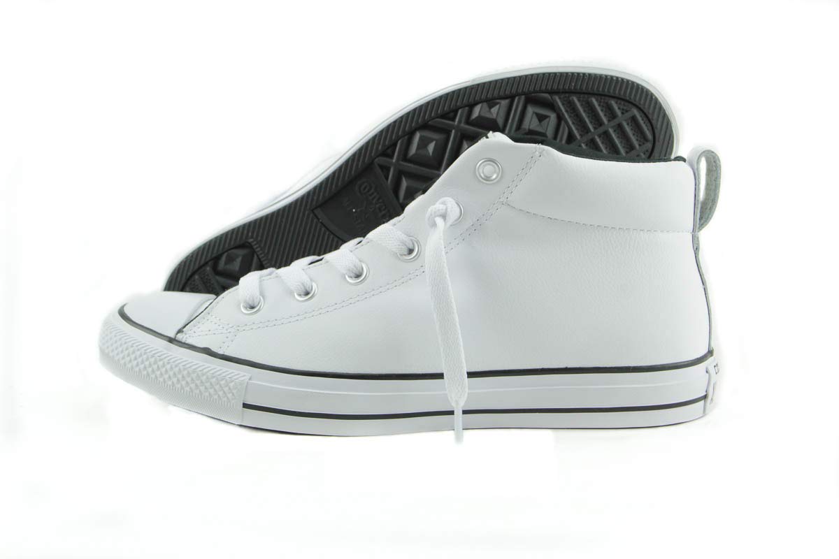 Converse Men's Street Leather Mid Top Sneaker