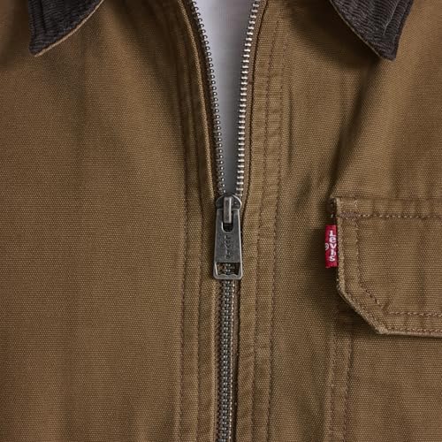 Image of Levi's Men's Workwear Cotton Canvas Corduroy Collar Depot Jacket