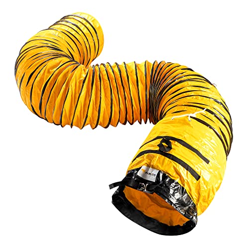 Image of MOUNTO 25FT PVC Flexible Duct Hosing for Exhaust Fan (18inch)