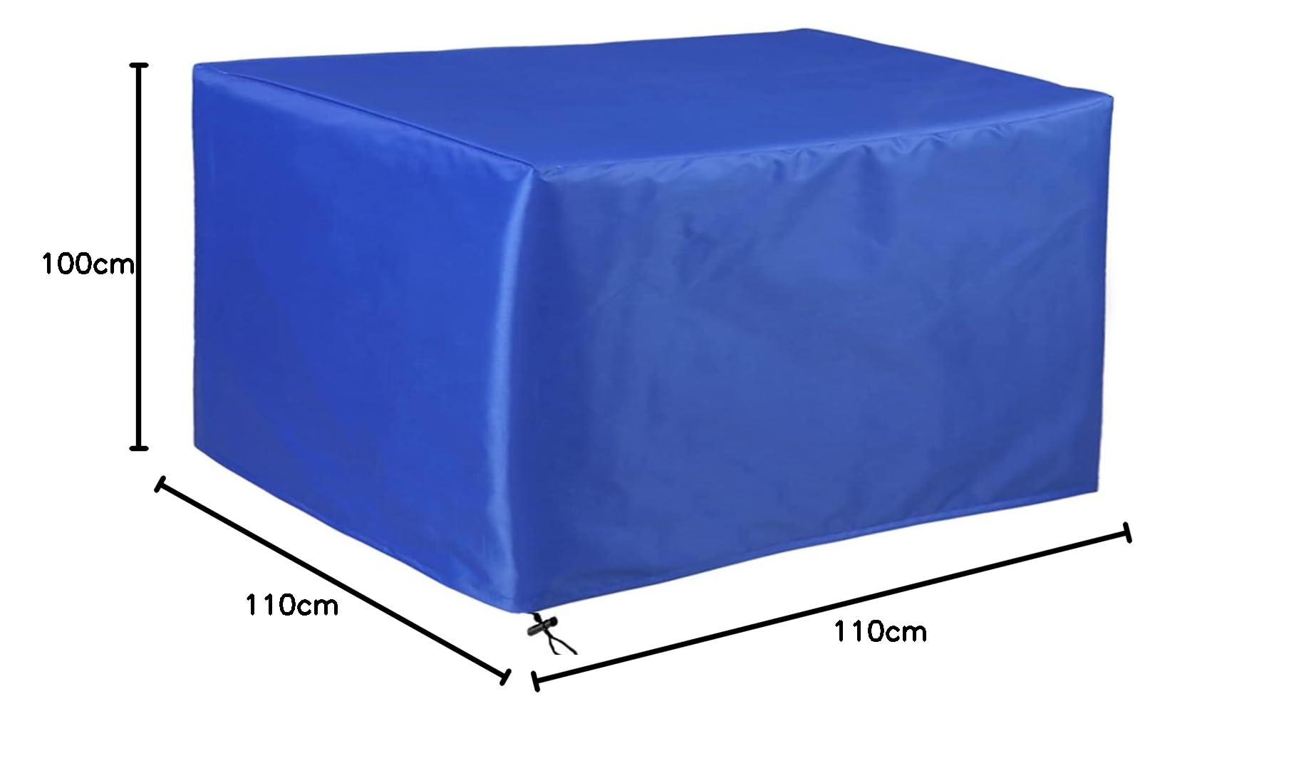 Copertura per mobili da Giardino 300D varie dimensioni Rettangolare Protezioni Impermeabili, Traspiranti, Antipolvere e Resistenti ai Raggi UV per Coperture per