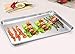 TeamFar Baking Sheet, 20’’×14’’×1’’, Cookie Sheet Half Sheet Baking Pans Stainless Steel, Non Toxic & Healthy, Heavy Duty & Thick Gauge, Mirror Finish & Dishwasher Safe - 2 Piece