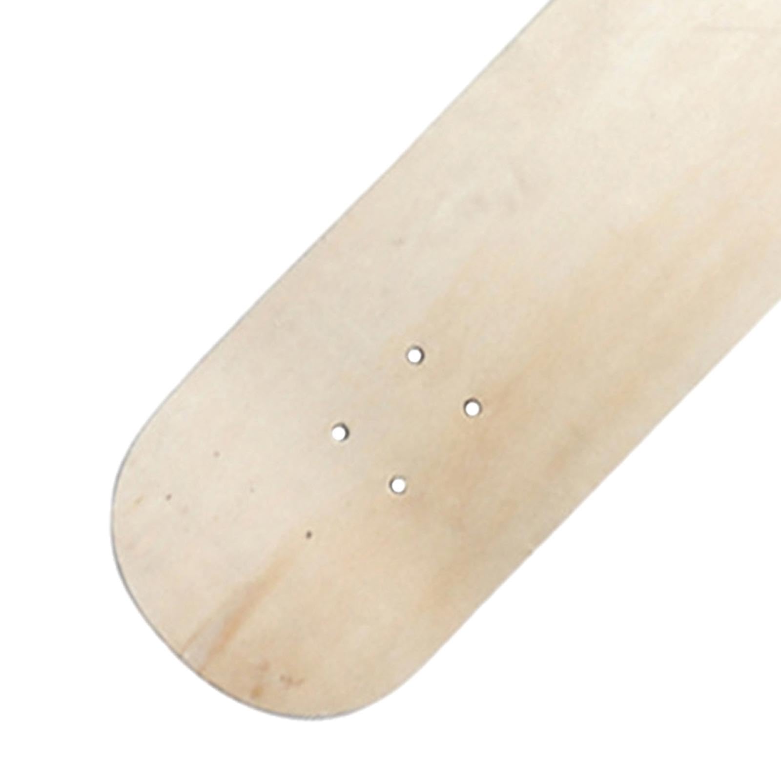 Tavola Da Skateboard Vuota, Accessorio per Skateboard Fai Da Te, Tavola Da Longboard Vuota di Ricambio, Tavola Da Pittura Artistica per Principianti