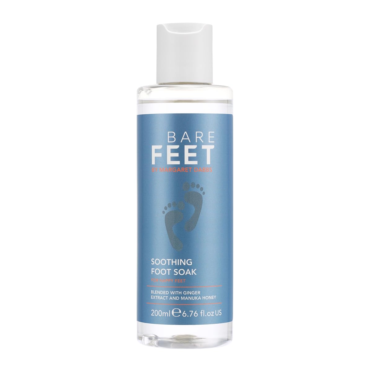 Bare Feet by Margaret Dabbs Soothing Foot Soak (200ml), Foot Soak To Soothe And Replenish For Dry Skin And Sore Feet
