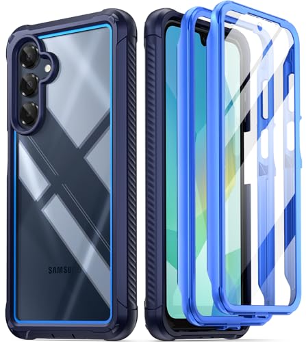 Coque Samsung Galaxy A16 5G antichoc évite bris d'écran Poetic Guardian bleu intégrale