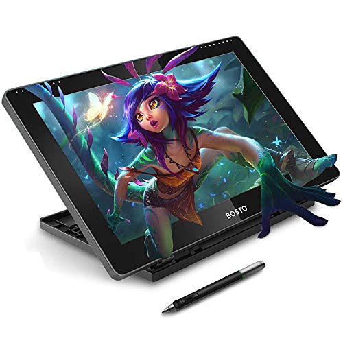 BT-16HDT Portable 15.6 Inch H-IPS LCD Graphics Drawing Tablet Display...