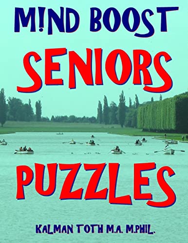 M!nd Boost Seniors Puzzles: 132 Challenging Word Search Puzzles
