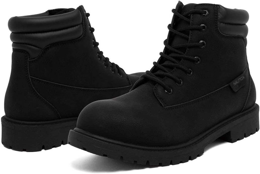 Nautica Men’s Work Boots – Casual Lace Up Ankle Boots, Durable Outdoor Hiking Shoes, Lightweight Utility Boots for Work and Everyday Wear - Image 6