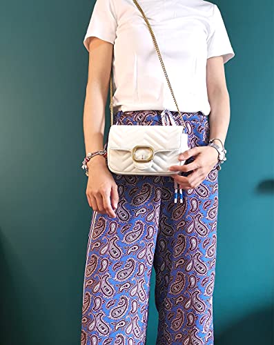 YXBQueen Designer Bag Lattice Vagan Leather Purse Crossbody Bags Shoulder Purses for Women Quilted Handbags2