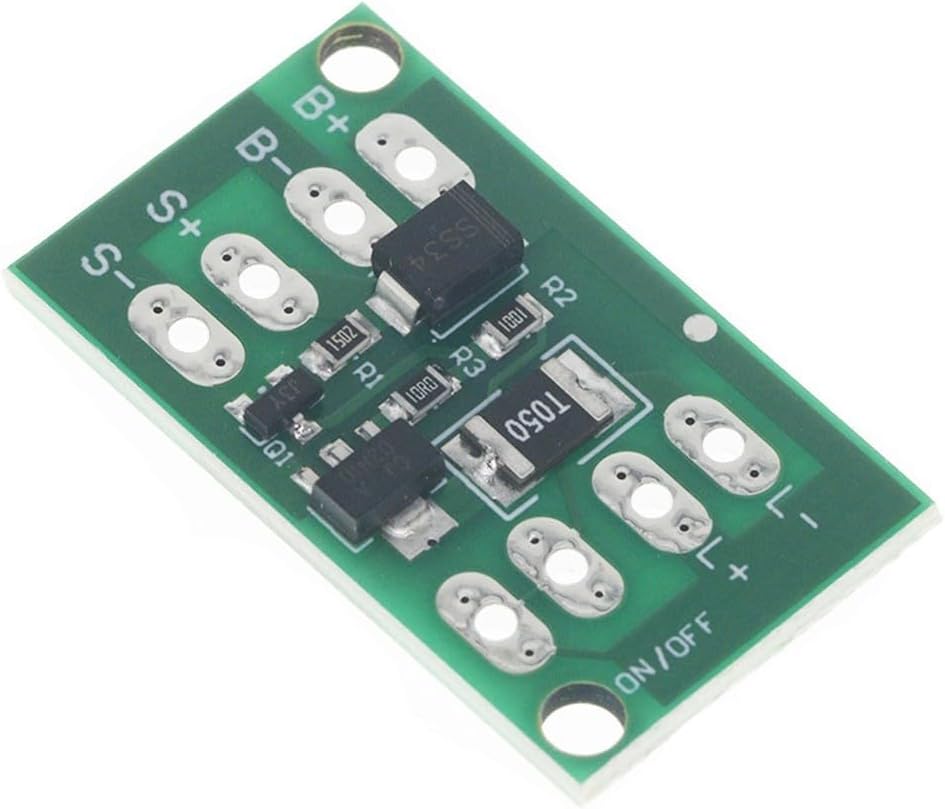 Solar Controller for Lithium Battery Charger - 3.2V 3.7V 4V 11.1V 12V Compatible Automatic Day Night Switch Module for Solar Garden Lights Lawn String Lights Outdoor Lighting