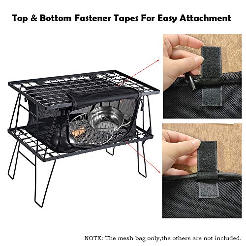 pedkit Bolsa de armazenamento de malha dobrável para organizador portátil Bolsa de armazenamento de