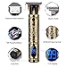 Suttik Hair Clippers for Men, Professional Hair & Beard Trimmer for Men, Mustache Trimmer T-Blade Hair Liner Edgers, Gold Knight Close-Cutting Trimmers