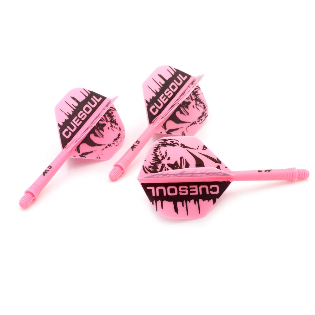 CUESOUL Rost Cañas integradas de Dardos y Plumas de Dardos de Forma estándar, Juego de 3 Piezas - 4