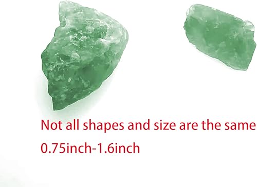 Miniatura 4 de YUWIXMOX Piedras en bruto de cuarzo verde de 8.82 oz, cristales naturales crudos de cuarzo verde, rocas para cabaña, pulido, envoltura de alambre,