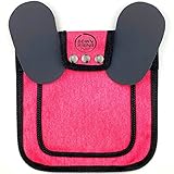 DOWN UNDER OUTDOORS Medium-Large Chicken Saddle with Adjustable Straps, Chicken Apron, Poultry Saver, Pet Supplies, Including Shoulder Cover (Pink)