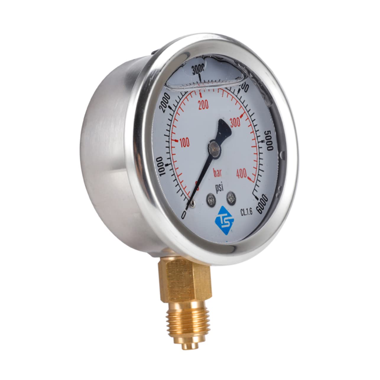 Manometro Acqua Y60 Manometro Radiale per lubrificazione 604 Manometro Precision Suite Riempito d'olio