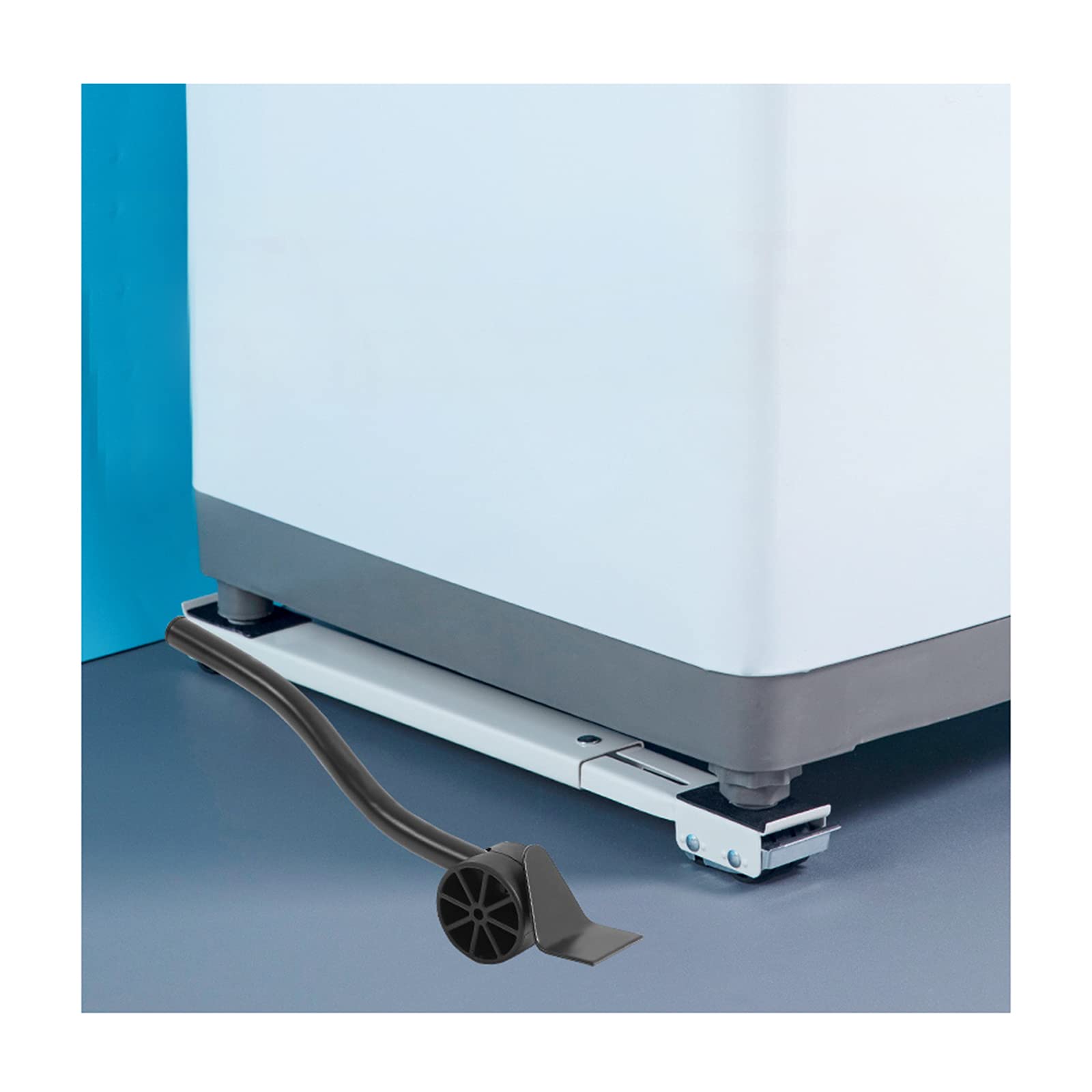 WMYYZYQ Washing Machine Base,Refrigerator Base,Fridge Stand,Fridge Stand Refrigerator Rack-Washing Machine Base, Suitable for Refrigerator Base, Dryer Base,A,White-B