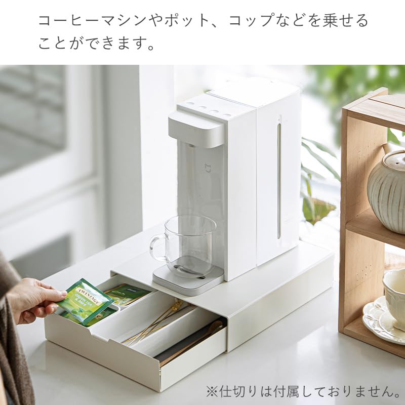 Amazon.co.jp: 霜山 レンジラック キッチンストッカー キッチンラック