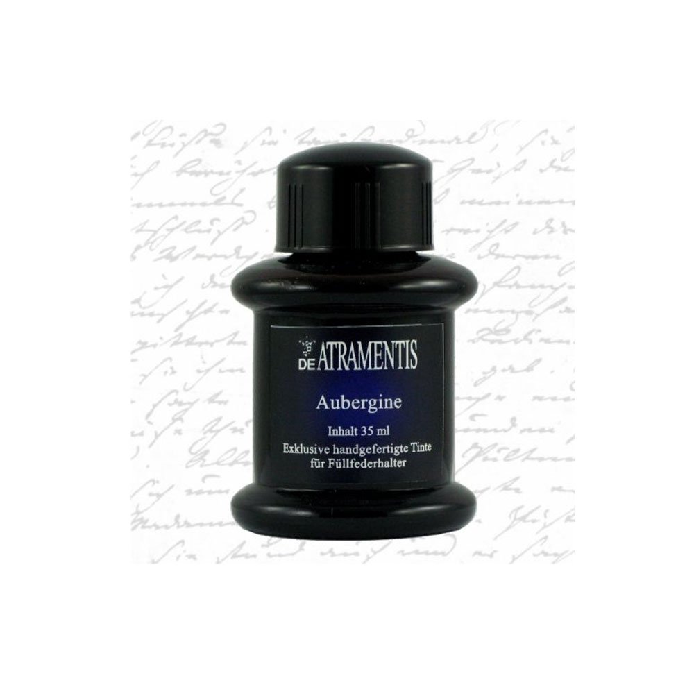Aubergine Premium Bottled Ink from De Atramentis