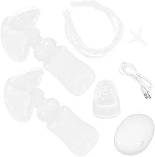 SUPVOX 1Juego Extractor De Eléctrico Doble Acción y Práctico Para Lactancia Sin Batería Color Accesorios No Incluidos