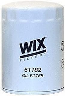 WIX 51182 Oil Filter Replacement, Built for Synthetic and High Mileage Oil - Compatible with Peugeot Turbo Diesel (82-89), Cat Forklifts, Hyster, Kioti, JCB