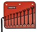 Stanley Proto JSCR-9S Proto 9-Piece Black Chrome Non-Reversible Combination Ratcheting Wrench