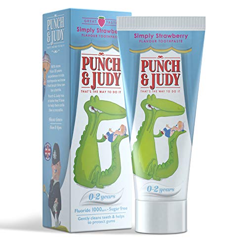 Punch & Judy Kids Toothpaste 50ml, Baby Strawberry Flavour