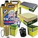 Produktbild QR-PARTS 69359302 Filter Set Inspektionspaket 10 Liter Liqui Moly Motoröl Longlife III 5W-30 MANN-FILTER Innenraumfilter Kraftstofffilter Luftfilter Ölfilter