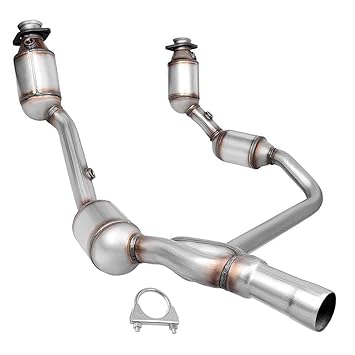 AutoShack EM60484 EPA Compliant Catalytic Converter Exhaust Pipe Replacement for 2007 2008 2009 Jeep Wrangler 3.8L