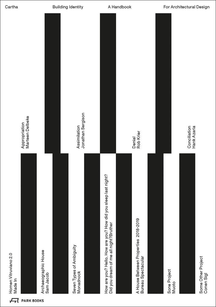 CARTHA  Building Identity by Holly Baker, Pablo Garrido, Ain... - 9783038603146