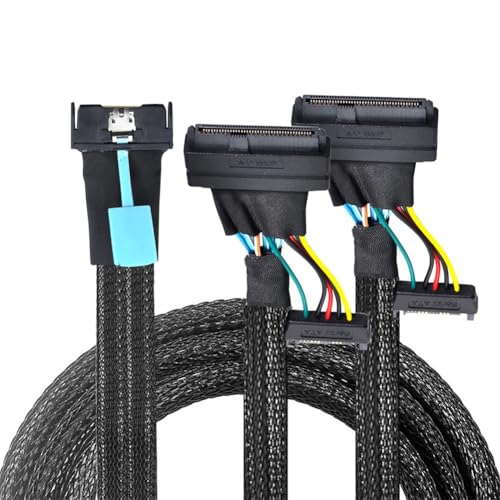 Cable SAS MCIO 8I de alta fidelidad SFF 8639 para rack de servidor