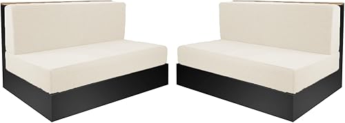 Fundas elásticas para cojines de comedor de caravana, funda de sofá de caravana, funda de asiento de sofá de caravana, funda suave para asiento de