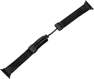 سوار ساعة شبكي من ستانلس ستيل بمشبك مغناطيسي للرجال والنساء متوافق مع اى ووتش الترا - الترا2 - مقاس 42 - 44 - 45 - 49 السلسلة 7 - 8 - SE 1 - 2 - 3 - 4 - 5 - 6 Next store