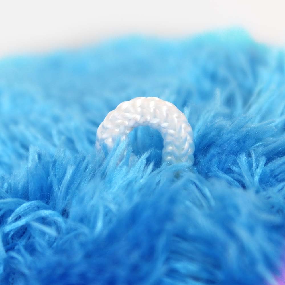 Krümelmonster Kuscheltier, Blau, Plüsch, 72 cm, Sesamstraße Lizenzartikel, Klassische Kunststoffaugen