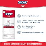 SOS Derma Care Anti-Juckreiz Creme Akut Intensivpflege (100 ml) – lindert Juckreiz bei trockener Haut...