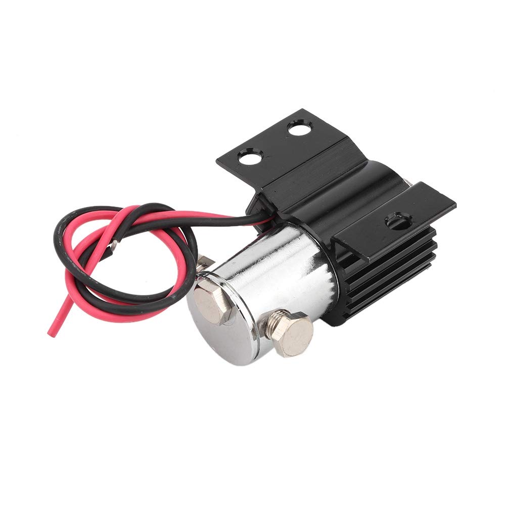 Blocco della linea del freno Kit blocco parcheggio linea freno Blocco elettrovalvola in acciaio inossidabile Set elettrico con accessorio supporto collina 12-14V