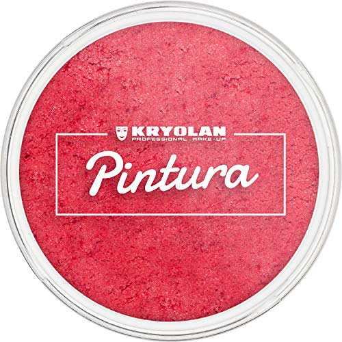 Kryolan Pintura Water Color Trucco 25 Ml, Colore: Rosa Perla, 26 Colori, Lavabile, Vegano, Senza Profumo, Senza Parabeni, Senza Glutine, Ideale Per Ba