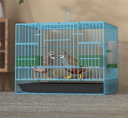 Cage à oiseaux avec support roulant en ABS pour un déplacement fluide - 8