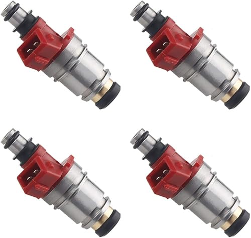 Miniatura 8 de JDMON Compatible con inyectores de combustible Nissan Pickup D21 2.4L reemplazar 1990-1994 16600-86G00 1660086G00 4pcs