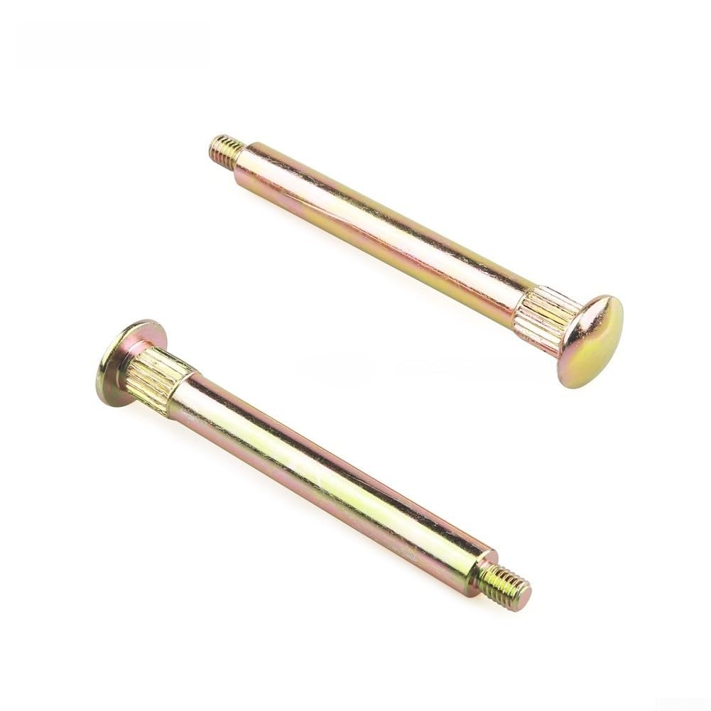 Yuanpgky Kit di riparazione perno e boccola per cerniere in acciaio, per Wrangler 1994-2006, ricambio OEM 55176366, 55176367, 55176368, 55176369, 6504417