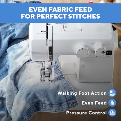 HUFFKISS Pie Prensatelas Walking Foot para Máquina de Coser miniatura 2