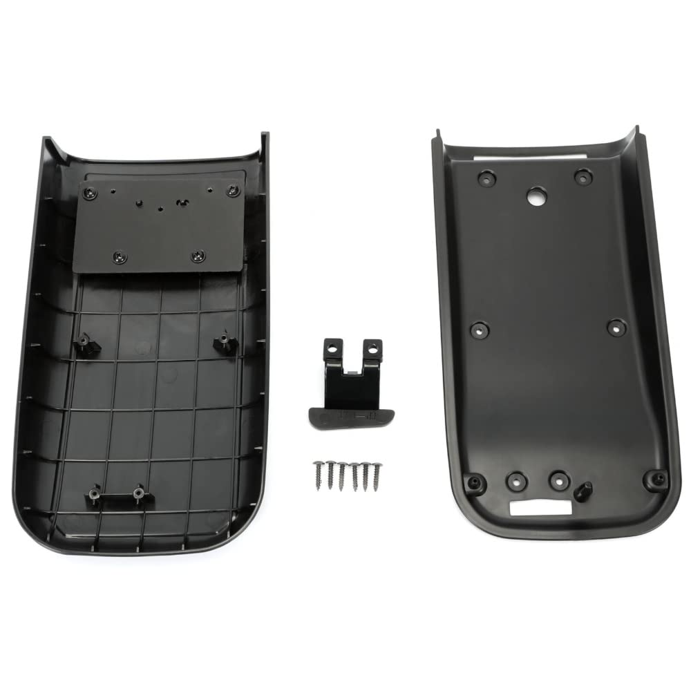BURANIFUSION Center Console Armrest Cover Lid Kit for 9-7x 05-09 for Ascender 03-08 for Bravada 02-04 for Envoy 02-09 for Rainier 04-07 for Trailblazer 02-09 for Trailblazer EXT 02-06 Plastic) WEF0682